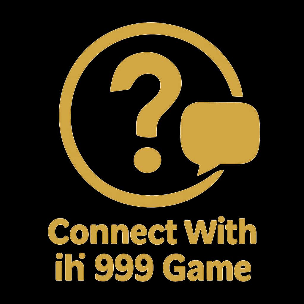 A simple, professional icon for Connect With IN 999 Game.