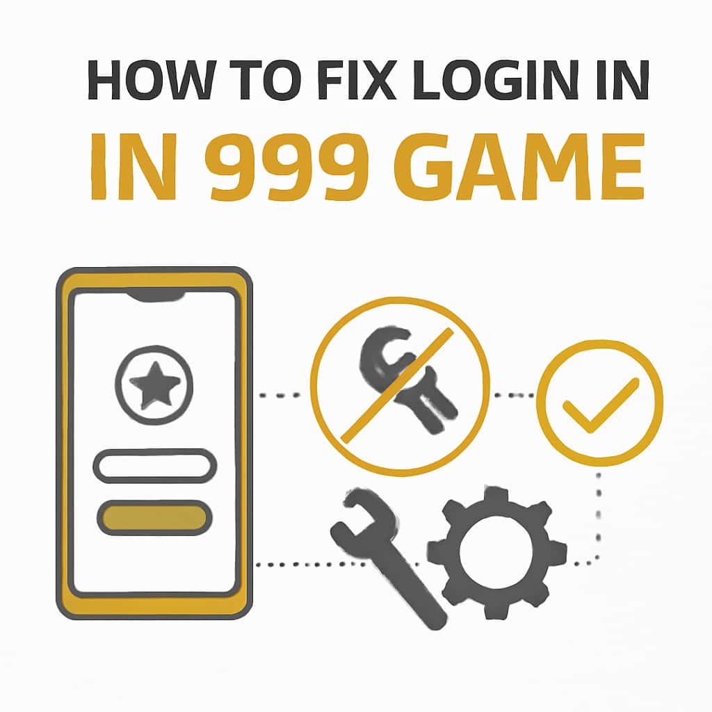 Detailed diagram of the login troubleshooting process for IN 999 Game.