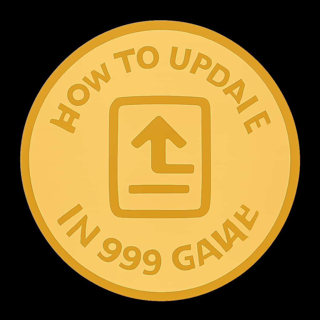 An icon representing the update process of the IN 999 Game.