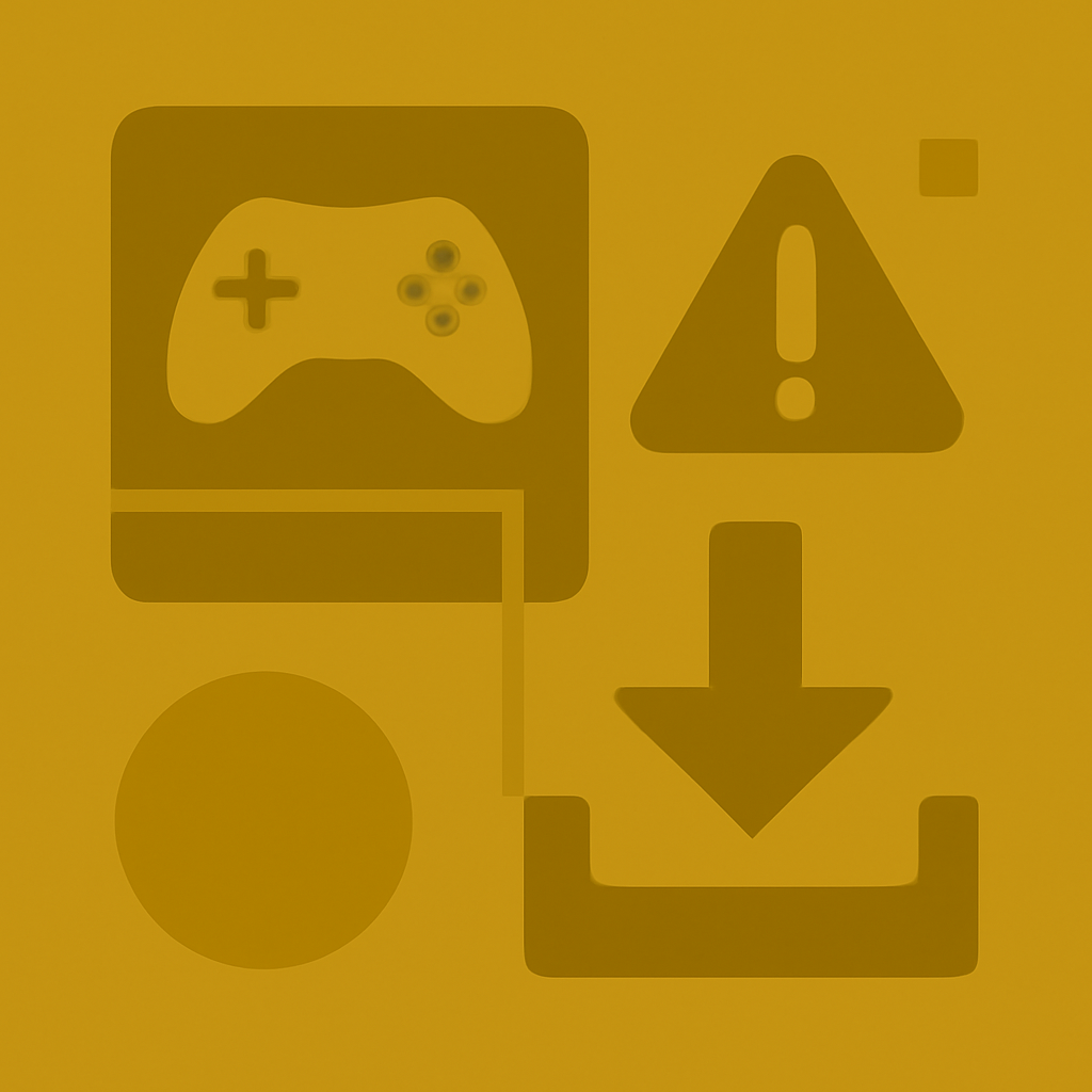 Illustration showing the safety and installation process for IN 999 Game on Android