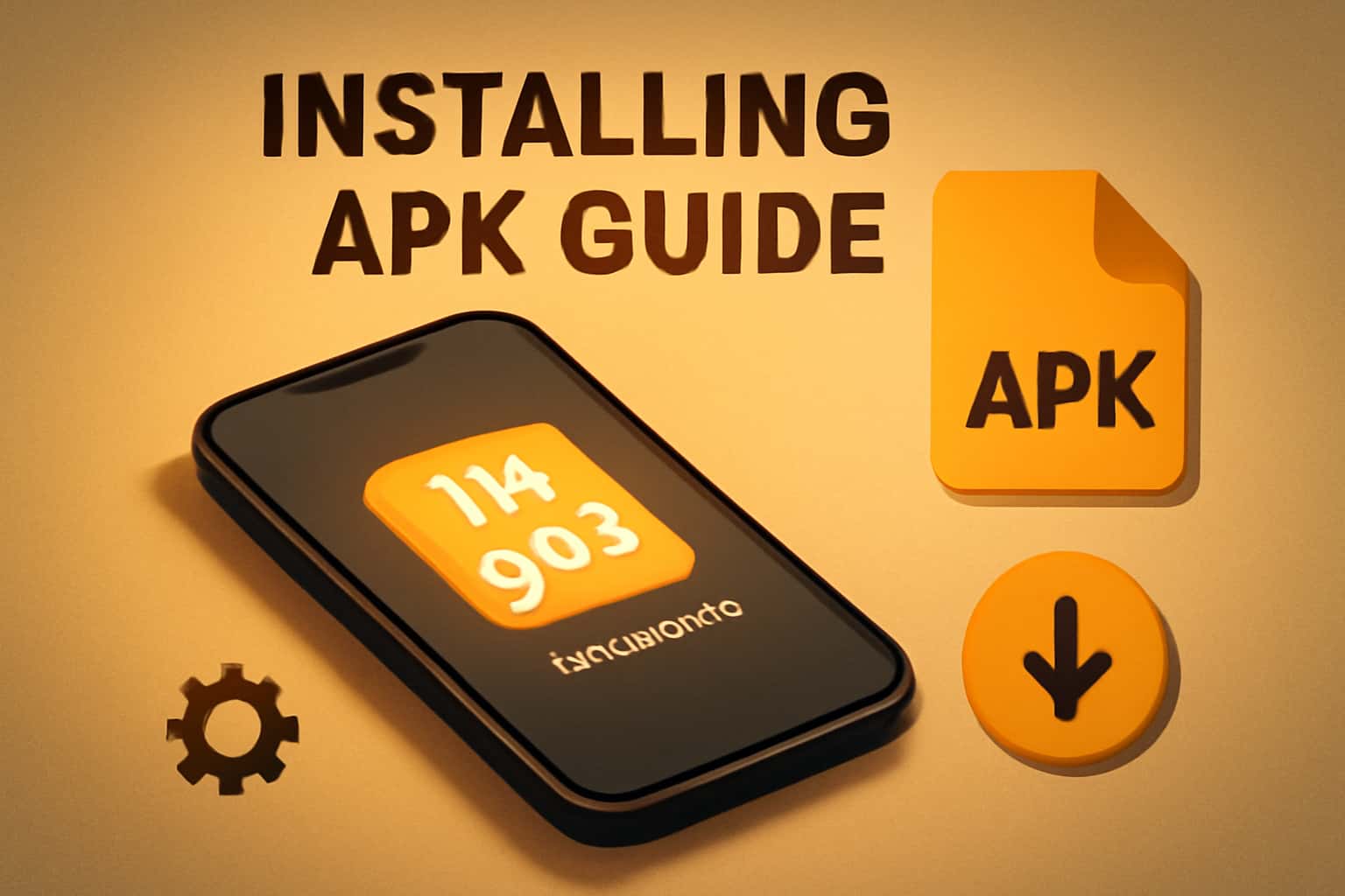 Informational graphic for Installing IN 999 Game APK Guide.