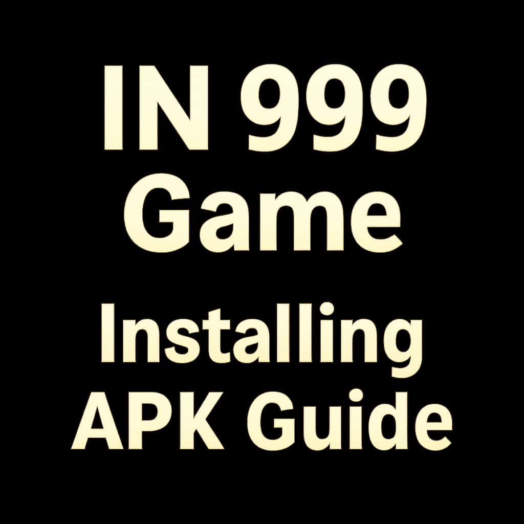 Icon representing Installing IN 999 Game APK Guide.