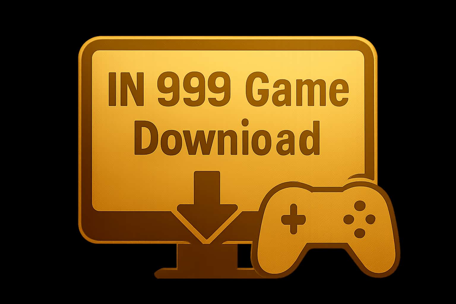 Informational graphic showcasing IN 999 Game Download in a neutral setting.