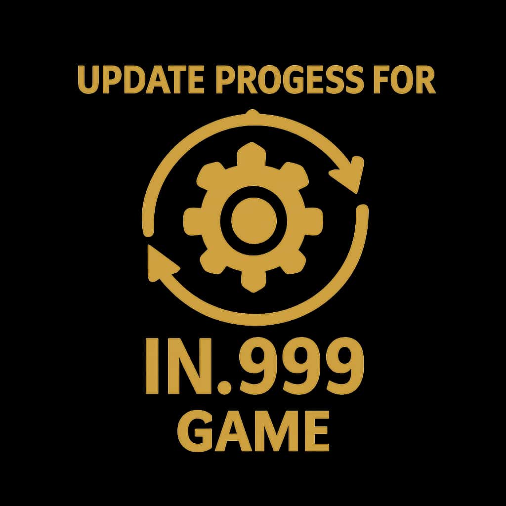 Icon representing update process for IN 999 Game.